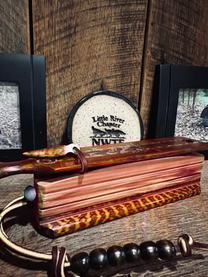 Image of Paduk/Cedar Snakewood inlays