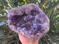 Image 1 of Amethyst Points Cluster With Polished Edges #1574