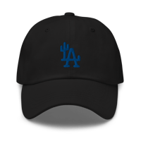 Image 2 of LOWER AZ LA CACTUS Blue Dad hat