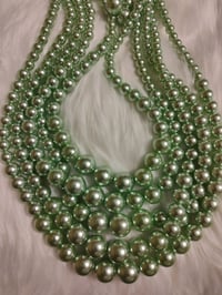 Image 1 of MINT GREEN PEARL SET