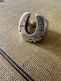 Image 1 of Horseshoe Ring #2 size 6.5