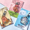 Capy Onsen Keychain