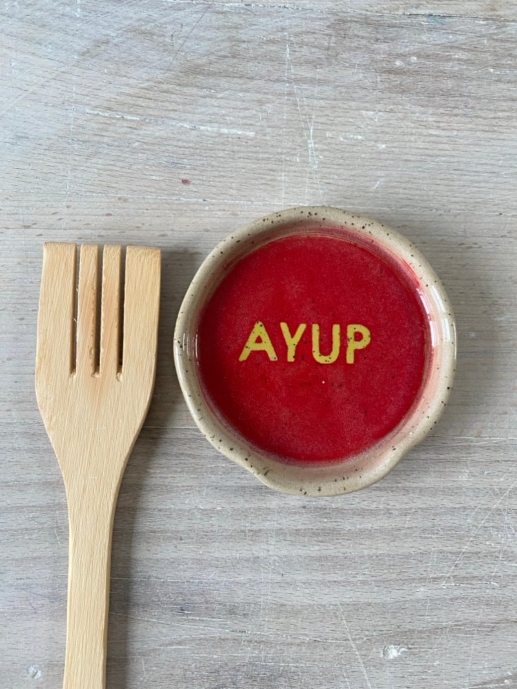 Ayup yellow & red.