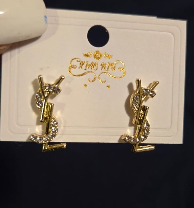 Image of High Fashion Earrings (Gold)