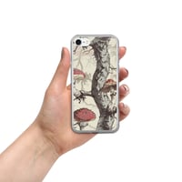 Image 5 of The Shire Inspired Illustrated Tree Trunk/Mushroom Clear Case for iPhone®