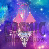 Image 2 of Cotton Candy Faygo Clown string bikini