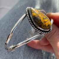 Image 1 of GOLD POLYCHROME CUFF. 6”