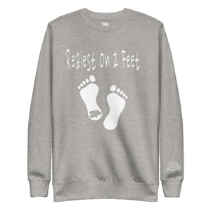 Image of White Realest On 2 Feet Sweater
