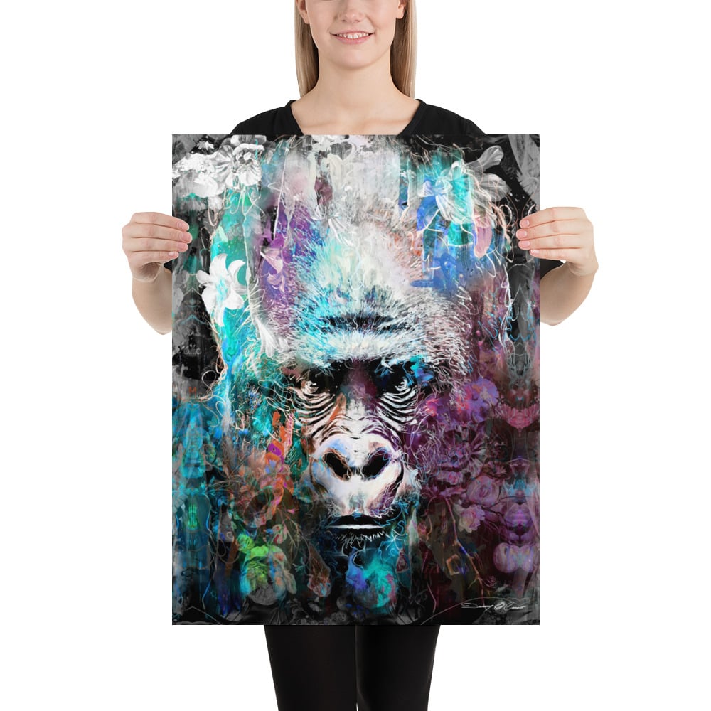 "Silverback" - OPEN EDT PRINT ON PAPER - FREE WORLDWIDE SHIPPING!!!