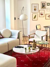 Image 9 of Fauteuil M velours ivoire