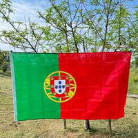 Image 1 of Portugal flag 90x150cm Prt Pt Portuguesa Portugal Flag 3X5FT Hanging Polyester Decoration