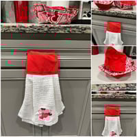 Image 2 of Kitchen Towel Boa and Microwave Cozies ❤