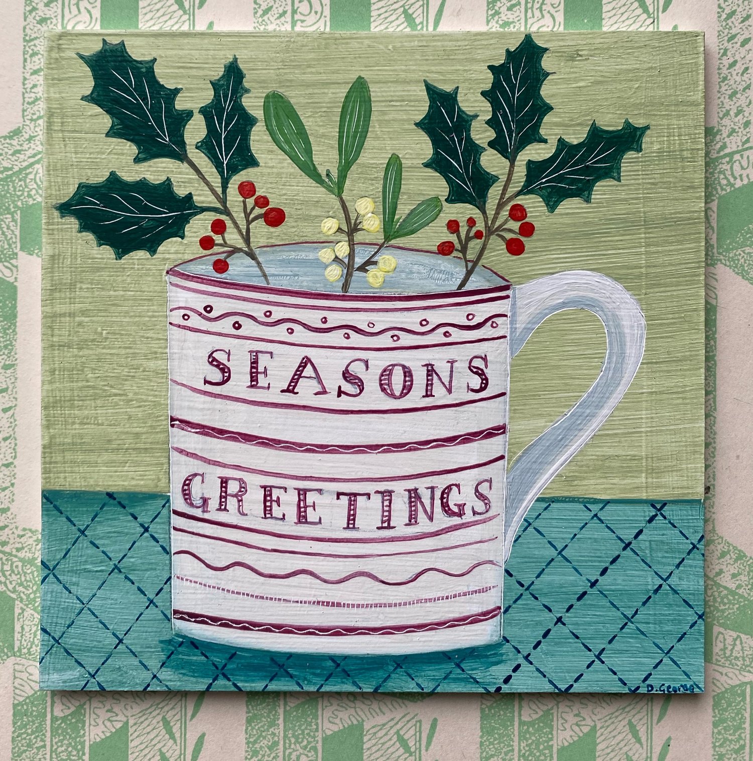 Image of Seasons Greetings cup