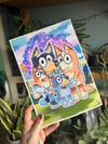 Bluey A4 Print