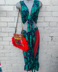 Image 2 of Shake your tassels- Bag- clutch or cross body/shoulder RED