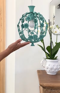 Image 1 of Suspension florale - années 60