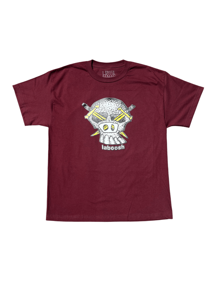 Image of Maroon deathrace shirt