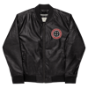 NATSOC Leather Bomber Jacket