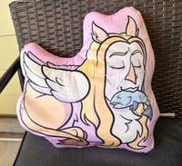 Image 2 of SKWIFFIN CHARM & THROW PILLOW