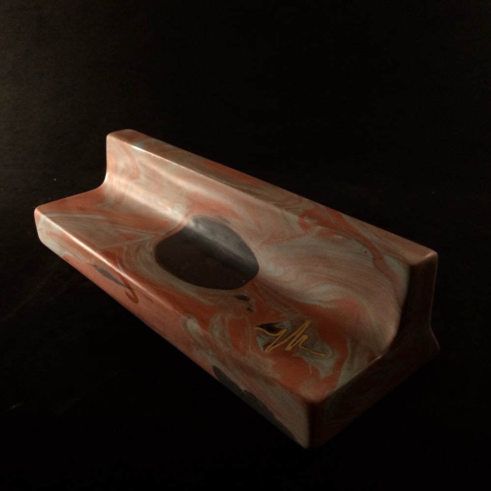 Image of Wired Ramps Jersey Ledge (Dark Grey, Aqua and Brick)