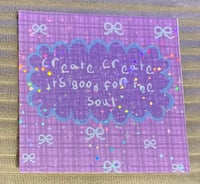Create Create Die cut sticker 