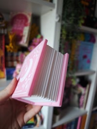 Image 4 of Caja almacenamiento luna y estrellas rosa