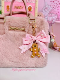 Image 2 of Coquette Gingerbread Keychain 