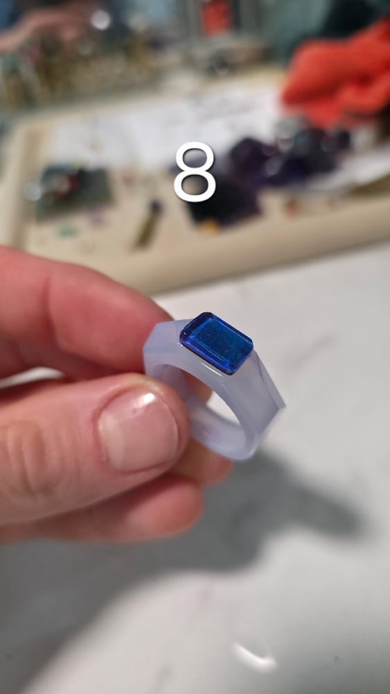 Image of Gemstone Ring Drop #2