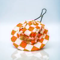 Image 1 of Orange Designer Pet Bucket Hat
