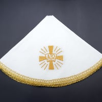 Image 4 of Catholic Mass Etiquette Saint Cover Cloth Christian Eucharistic Cloth Chalice Cloths Holy Ciborium V