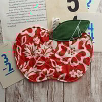 Image 4 of “Orange/Red Apple” QuiltedCoaster