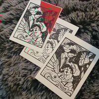 Image 4 of Pumpkin Duo lino print (LIMITED EDITION)