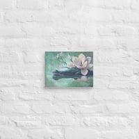Image 1 of "Bayou Bonnet" Canvas Print