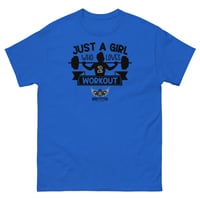 Image 14 of Just a Workout Girl Unisex T-Shirt
