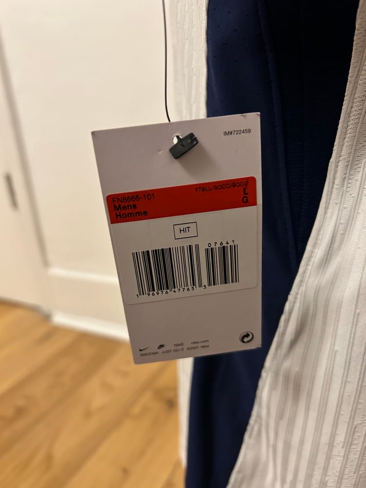 Image of Tottenham Hotspur “VAN DE VEN 37” Vaporknit 2024/25 Home Europa Final Shirt,   L