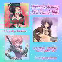 [PRE-ORDER] Cherry’s Steamy FAU Pins Wave 6