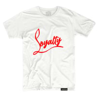 Loyalty shirt (White/Red)