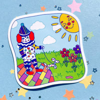 Image 2 of Dumpy And Spot Vinyl Sticker