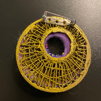 Image 5 of ::felt:: Lavender Donut Pin-Brooch