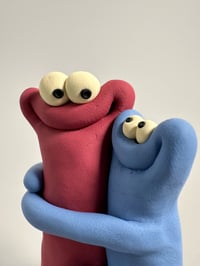 Image 6 of Blue thing hugging a red thing