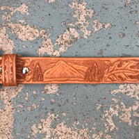 Image 2 of Nike Country Plate Buckle Belt - Size S (2003)
