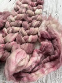 Image 2 of Pressed Flowers, on Delight: 50% Alpaca, 50% fine SW Merino