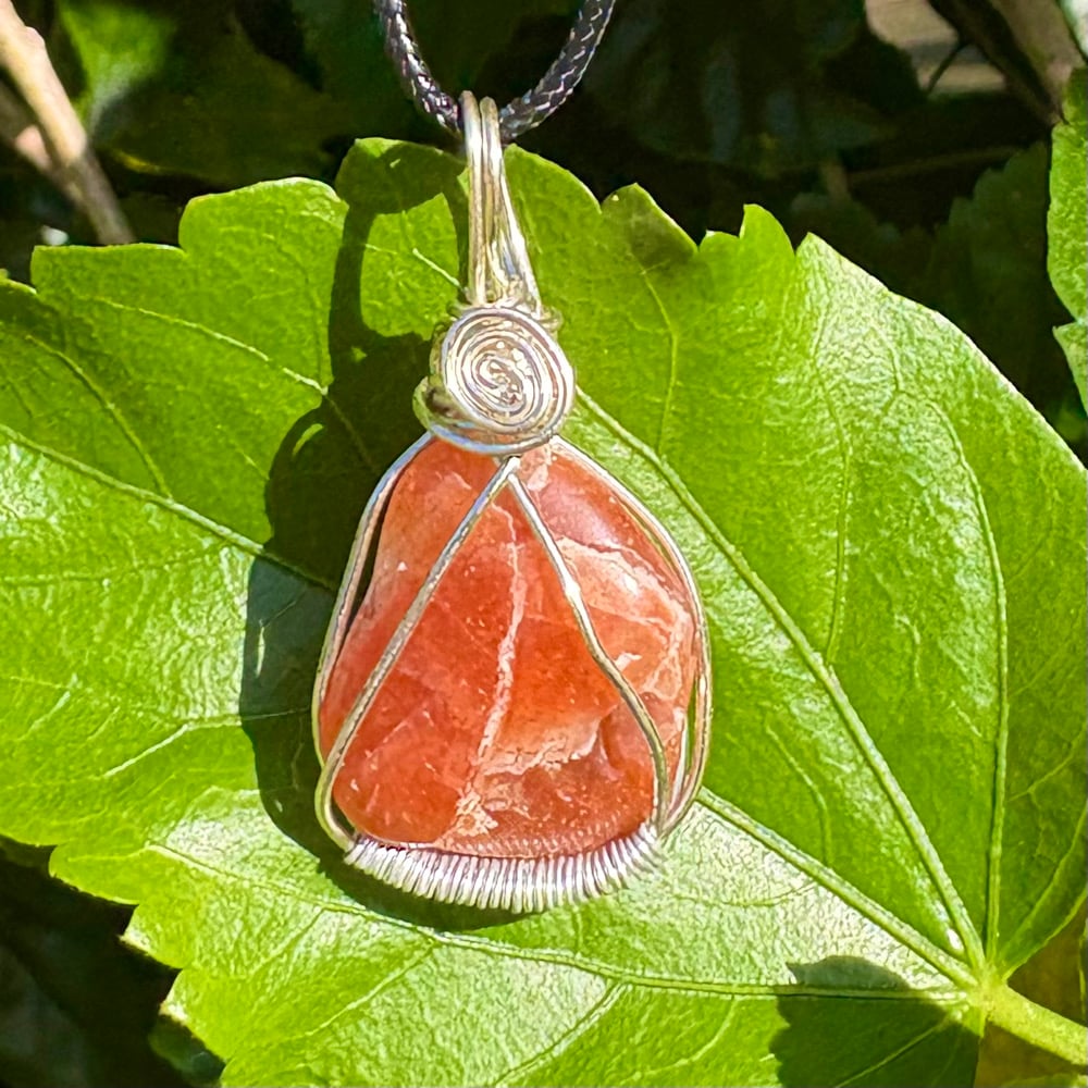 Image of sunstone pendant