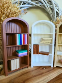 Image 2 of Arched mini bookshelf bookish display