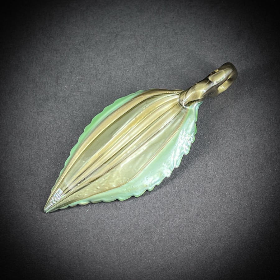 Image of Emerald Leaf Pendant