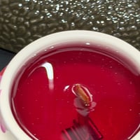 Image 3 of honeydew magnolia scented flower candle