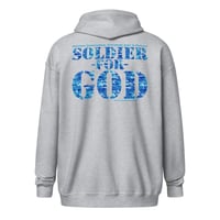 Image 12 of Soldier For God ICE Unisex heavy blend zip hoodie