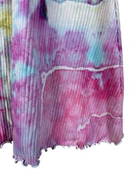 Image 12 of L 90's Babydoll Mini Dress in Euphoria Geode Ice Dye