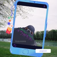 Image 4 of birb selfies | clear stickers
