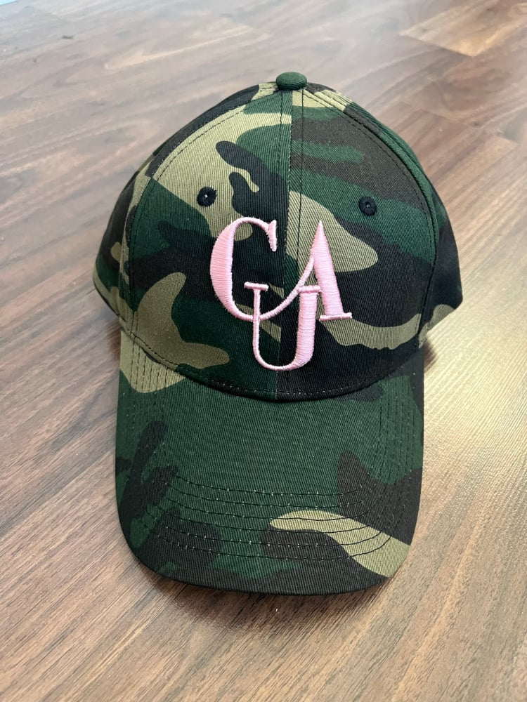 CLARK ATLANTA UNIVERSITY CAMO DAD HAT